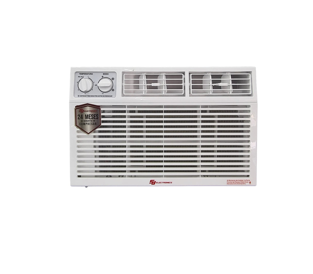 Aire acondicionado ventana 9000 BTU manual 220V SJ Electronics