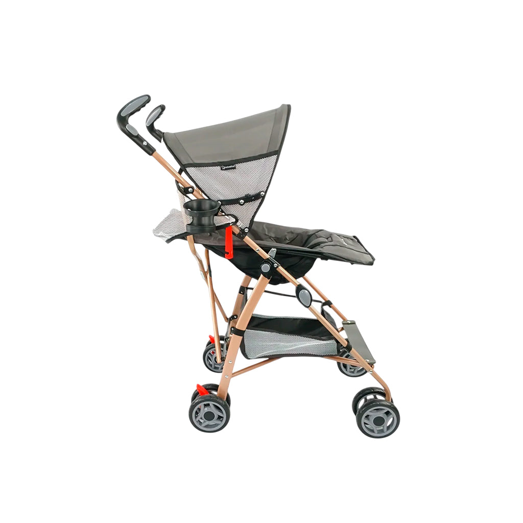 Coche para bebe tipo paragua gris Bebesitos