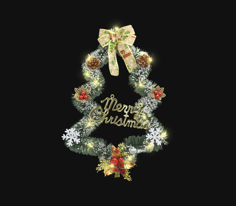 Arbol navideño decorativo con luz 40cm Powerfik