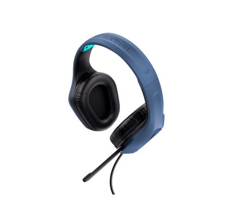 Audifonos Gaming c/micrófono Gxt 415b Zirox azul Gxtrust