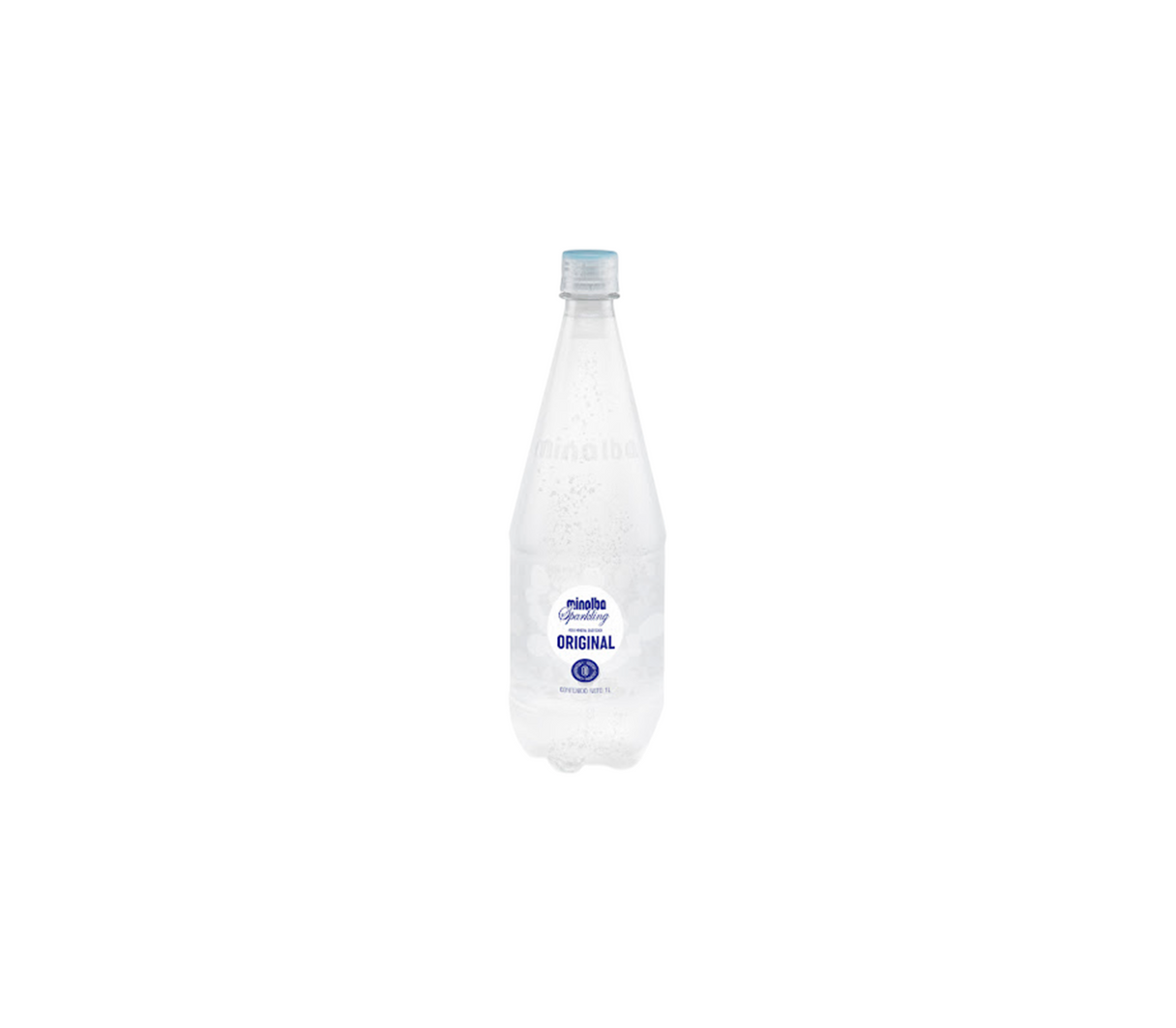 Agua mineral gasificada original 500ml Minalba