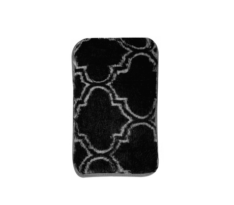 Alfombra peluda con estampado room mat 40x60cm 7 Mares