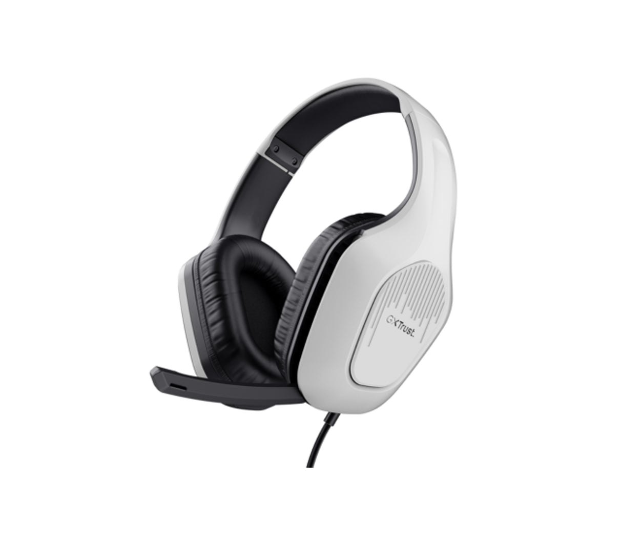 Audífonos gaming con micrófono GXT 415W Zirox blanco GxTrust