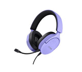 Audífonos gaming con micrófono GXT 489P Fayzo púrpura GXTrust