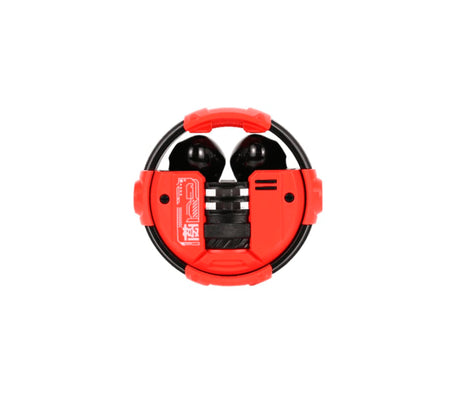 Audífonos inalámbrico negro/rojo Marvo