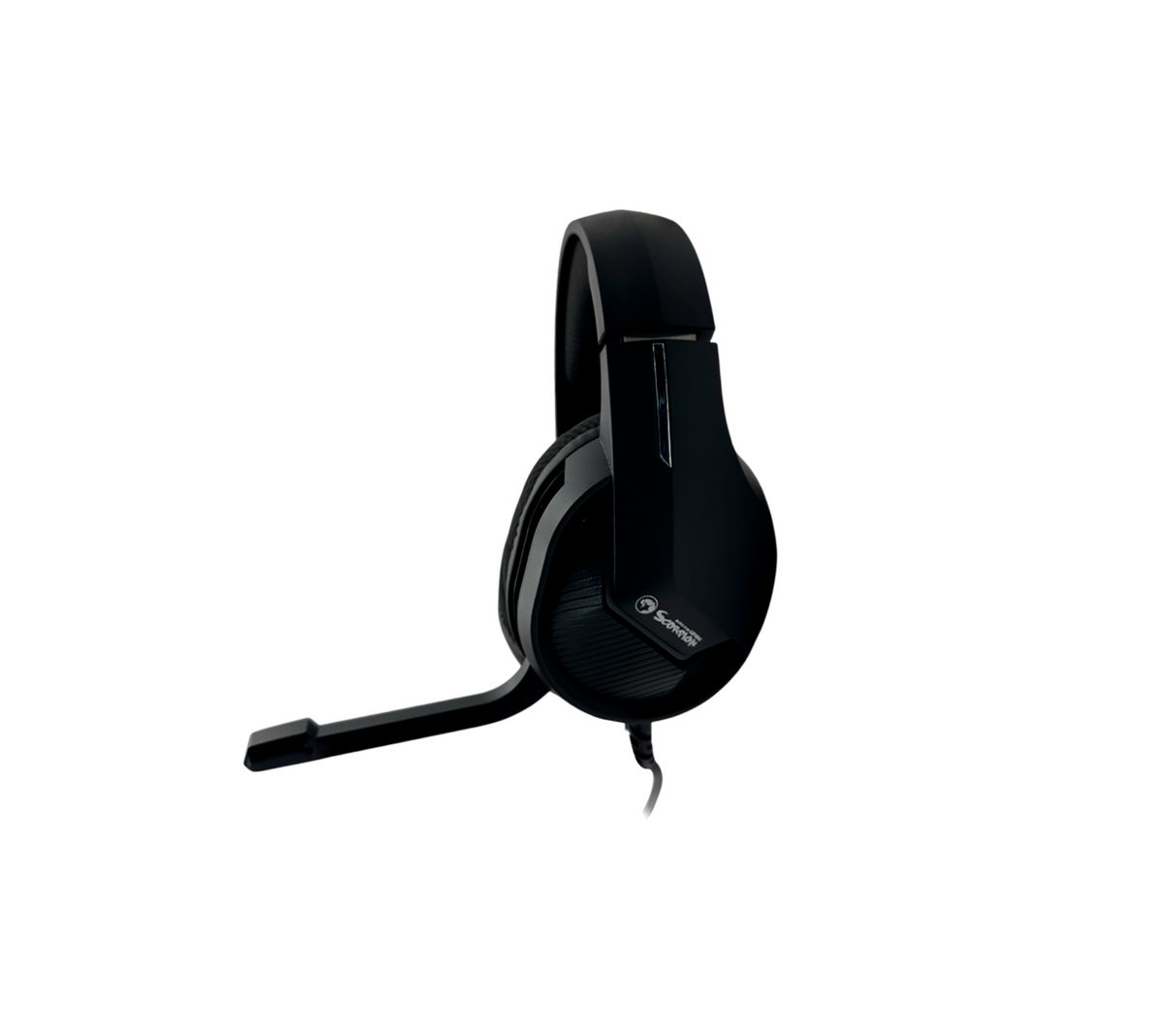 Audífonos gaming c/micrófono Tactic 40 negro RGB Marvo