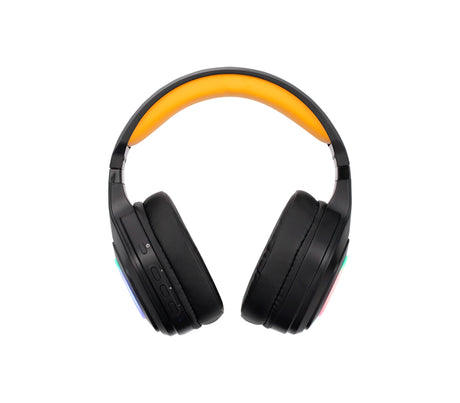 Audífonos gaming con micrófono Pulz 80W Negro RGB Marvo