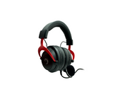 Audífonos gaming con micrófono Tactic 70 negro/rojo Marvo