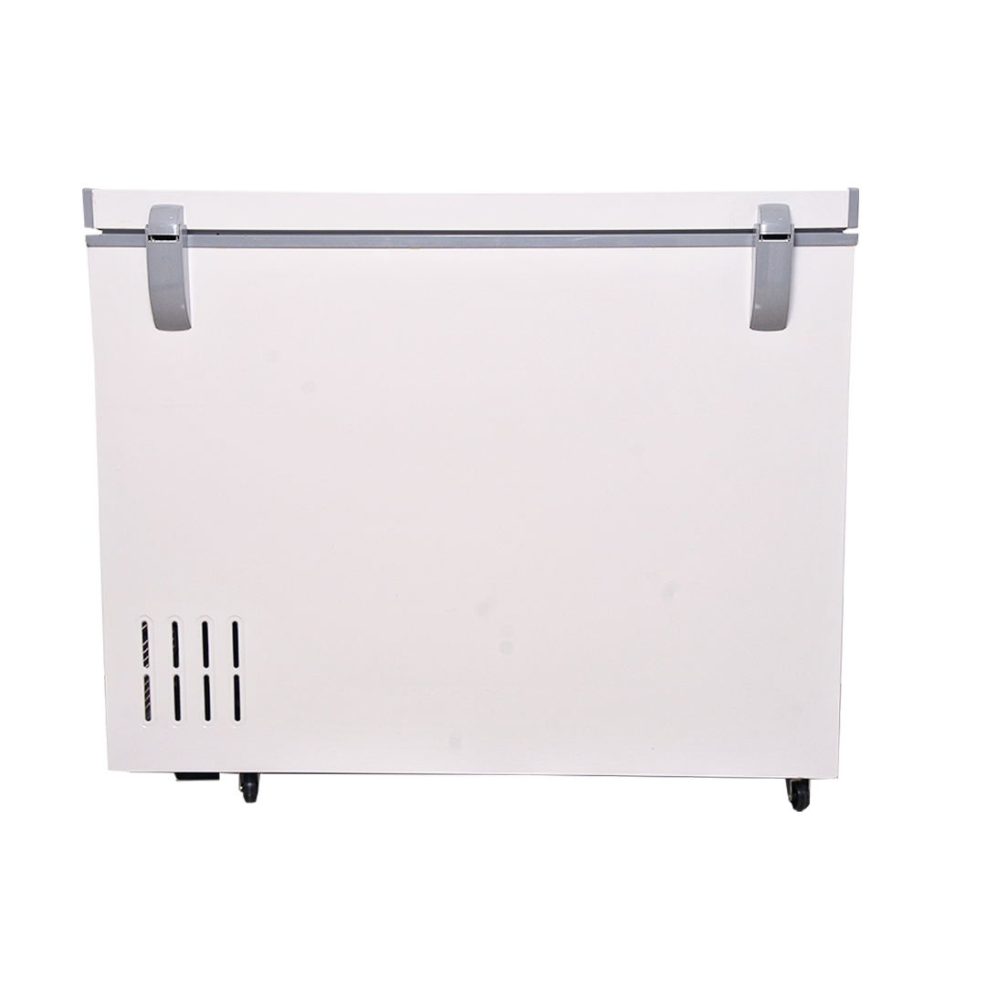 Congelador horizontal 250 litros blanco interior de aluminio SJ Electronics