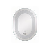 Espejo ovalado con interruptor táctil LED 80x60cm Proitaly