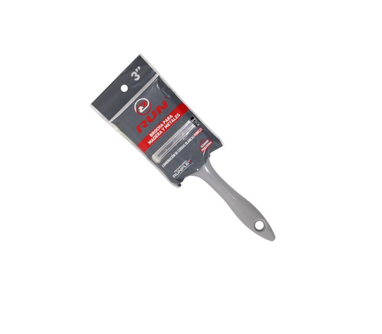 Brocha para madera y metales 3" Run