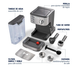 Cafetera compacto 15 bar 2 espresso x ciclo Oster
