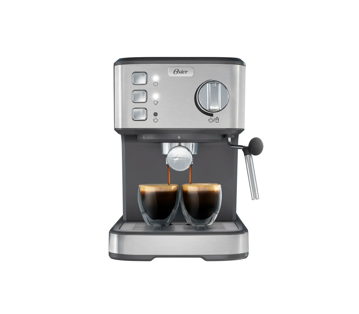 Cafetera compacto 15 bar 2 espresso x ciclo Oster