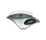 Balanza de cocina digital 1g hasta 5kg plateada Pamorde