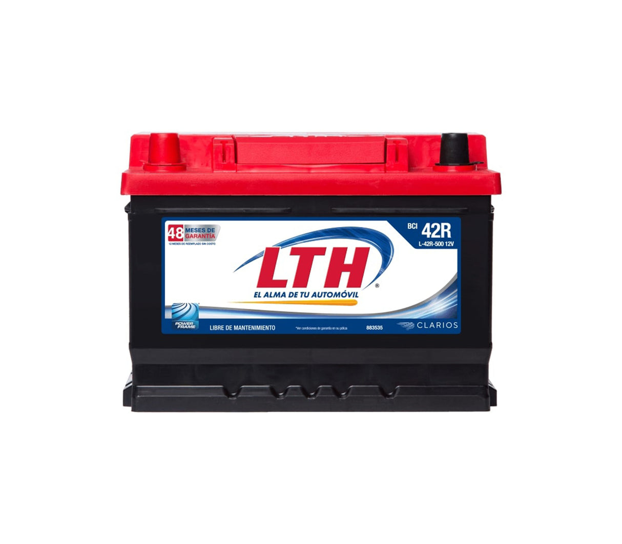 Batería L-42R-500 1000 Amp Vehiculo LTH