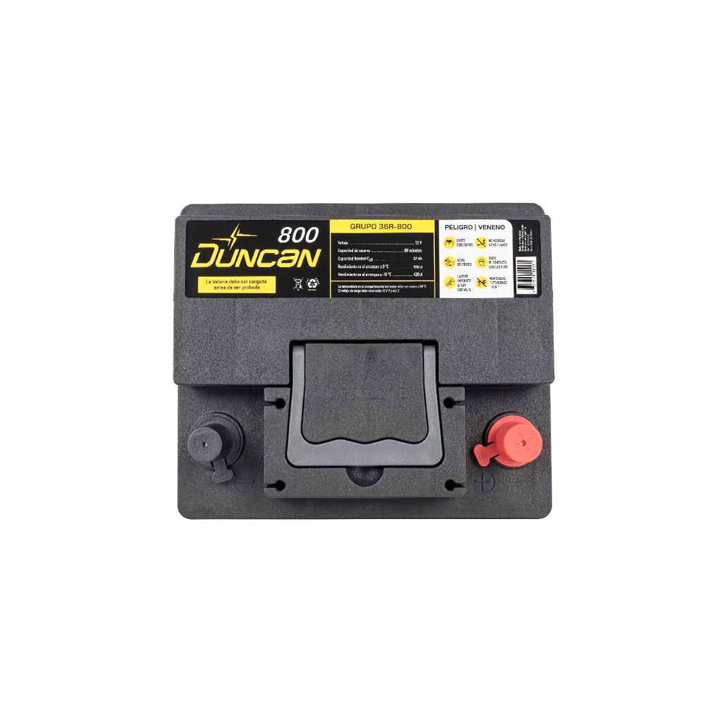 Batería de Vehículo D36R-800 Duncan