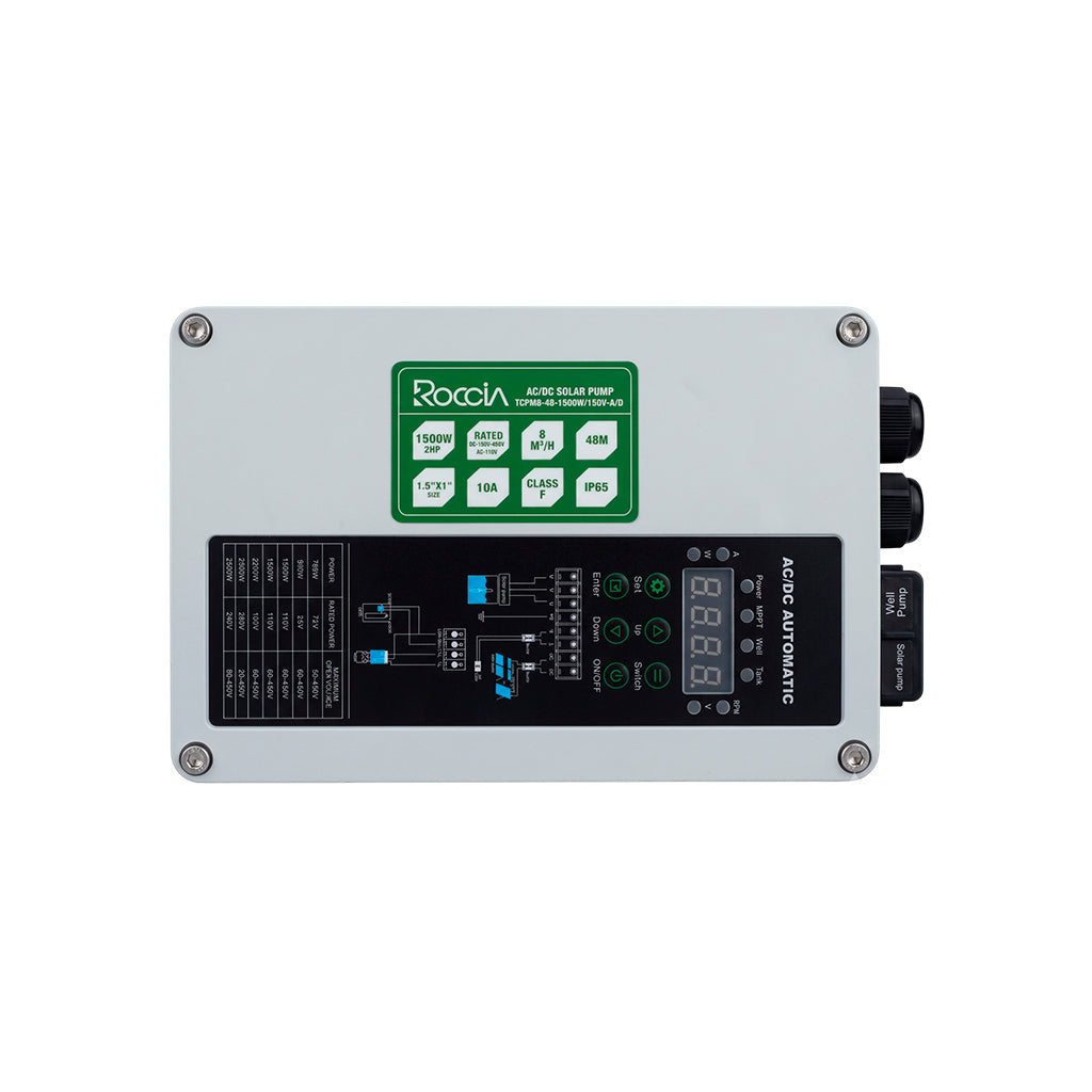Bomba de agua solar 2HP Centrifuga TCPM8-48-1500W150V-A/D Roccia