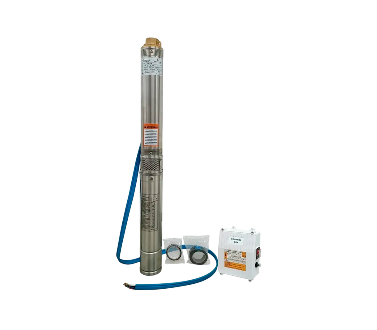 Bomba de agua sumergible 1/2 HP 3SE2/9 110V Roccia