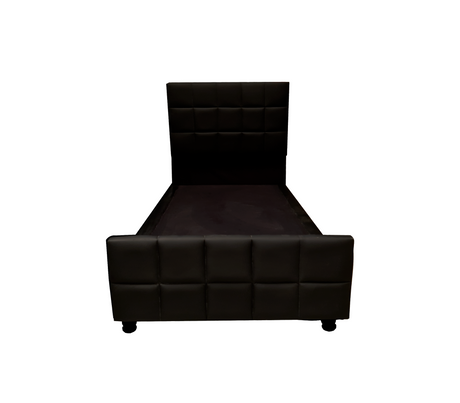 Box Spring Cuadro Individual C/Copete Bipiel Driha