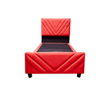 Box Spring V Individual C/Copete Bipiel Driha
