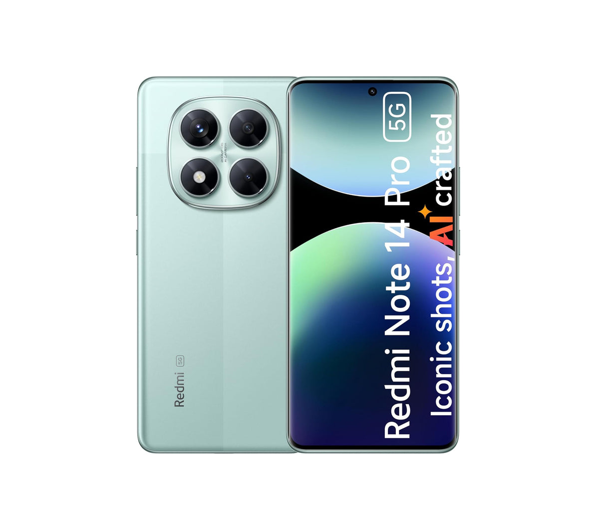 Celular Redmi Note 14 Pro 5G 8/256GB Coral Green Xiaomi