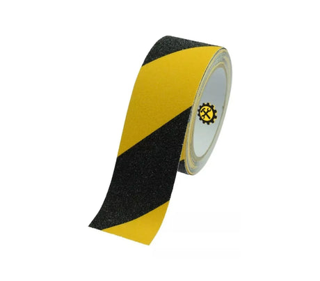 Cinta antideslizante 50mmx5m negro/amarilla Cod.5-021 Zasc