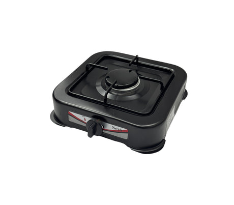 Cocina a gas de mesa 1 hornilla negro Nero