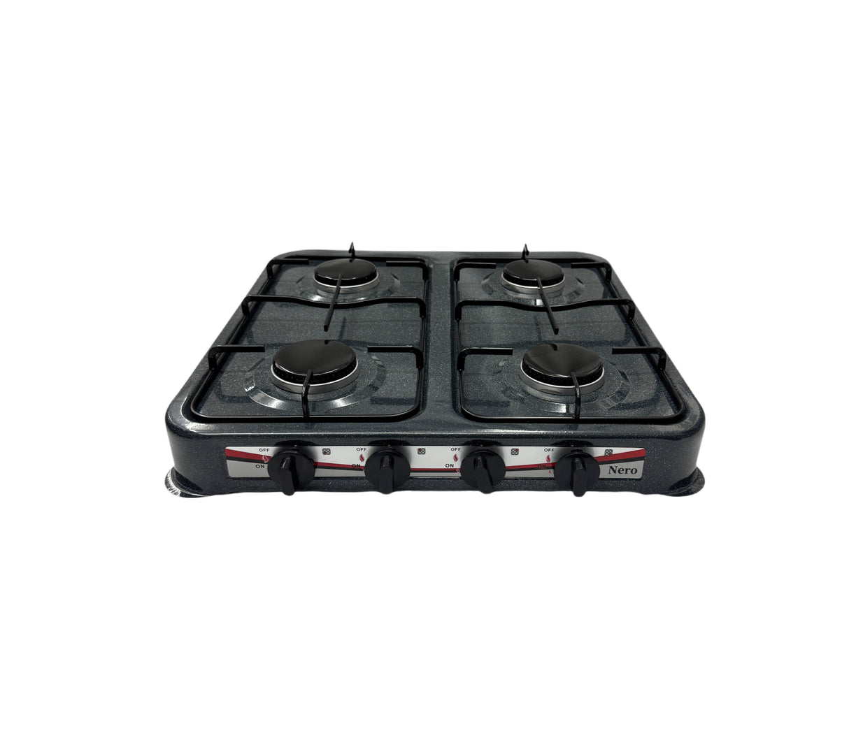Cocina a gas de mesa 4 hornillas gris Nero