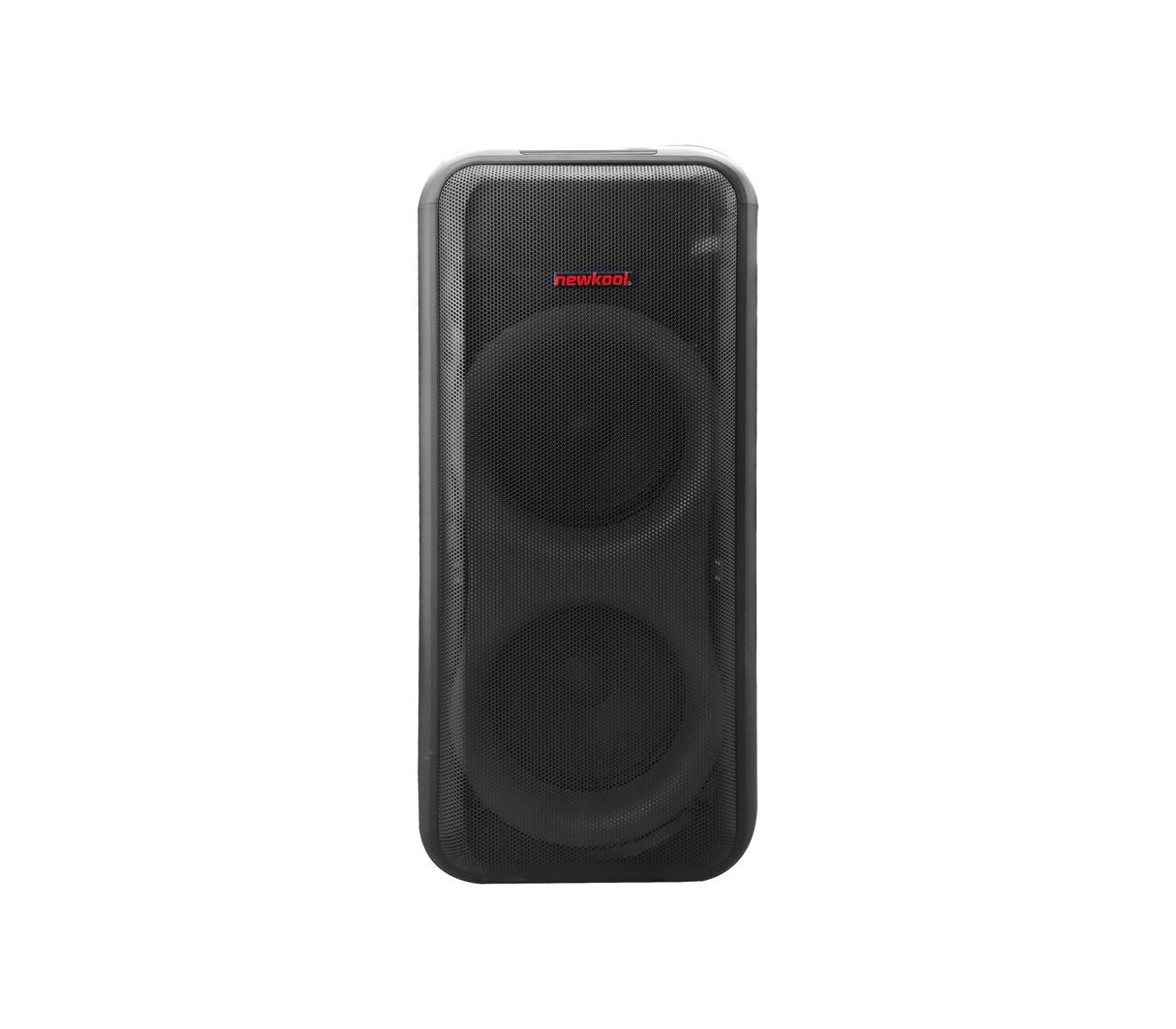 Corneta recargable 8" c/ruedas 40w Newkool