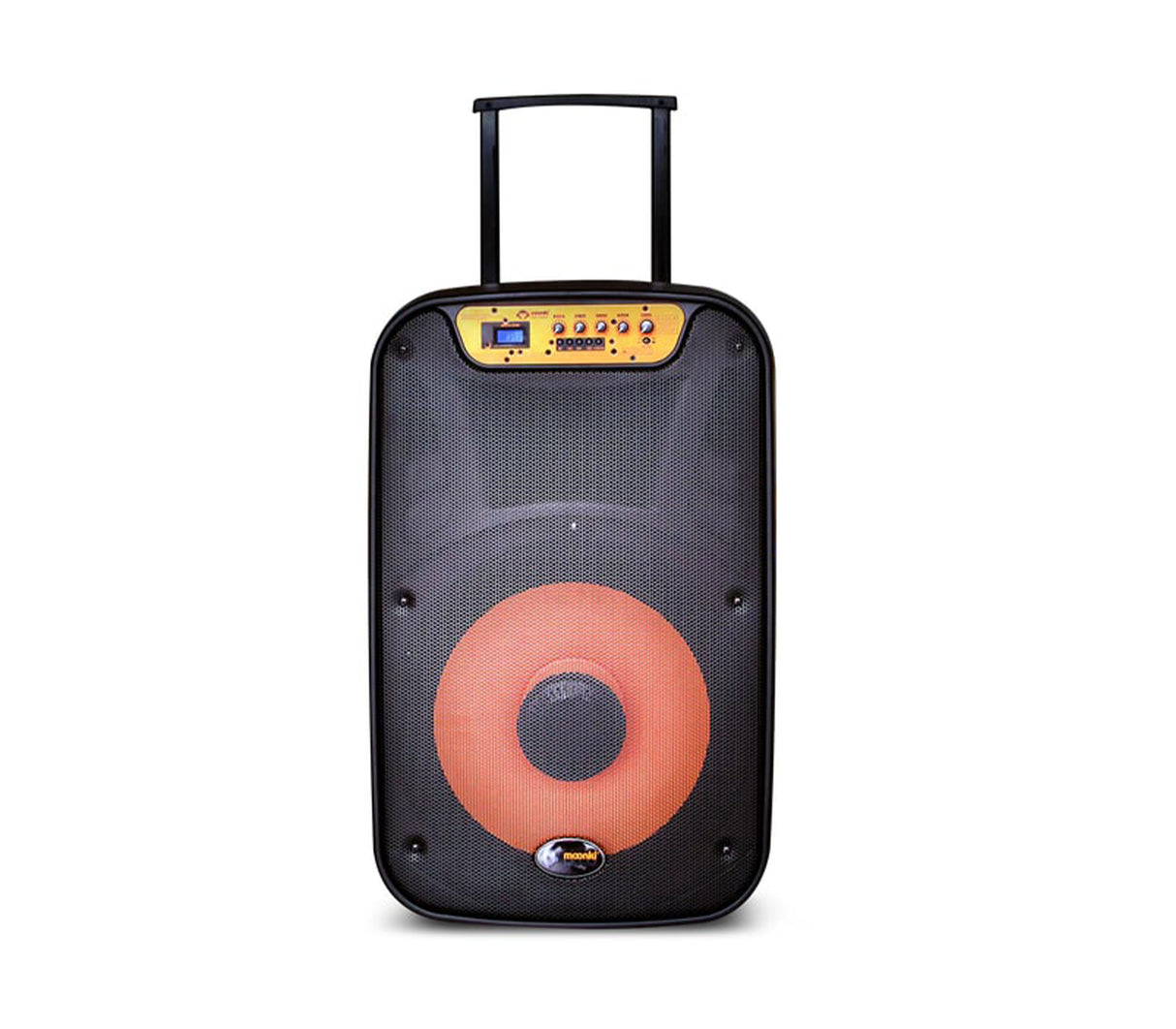 Corneta 15" 2500W con micrófono y paral Mod Waikiki Mooki