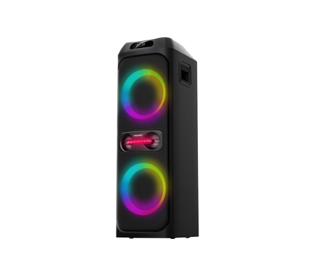 Corneta doble woofer 8" 2700w Moonki
