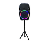 Corneta recargable 15" c/paral 30w Newkool