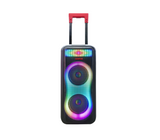 Corneta recargable 8" c/ruedas 40w Newkool