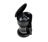 Cafetera 5 tazas c/filtro permanente negro Oster