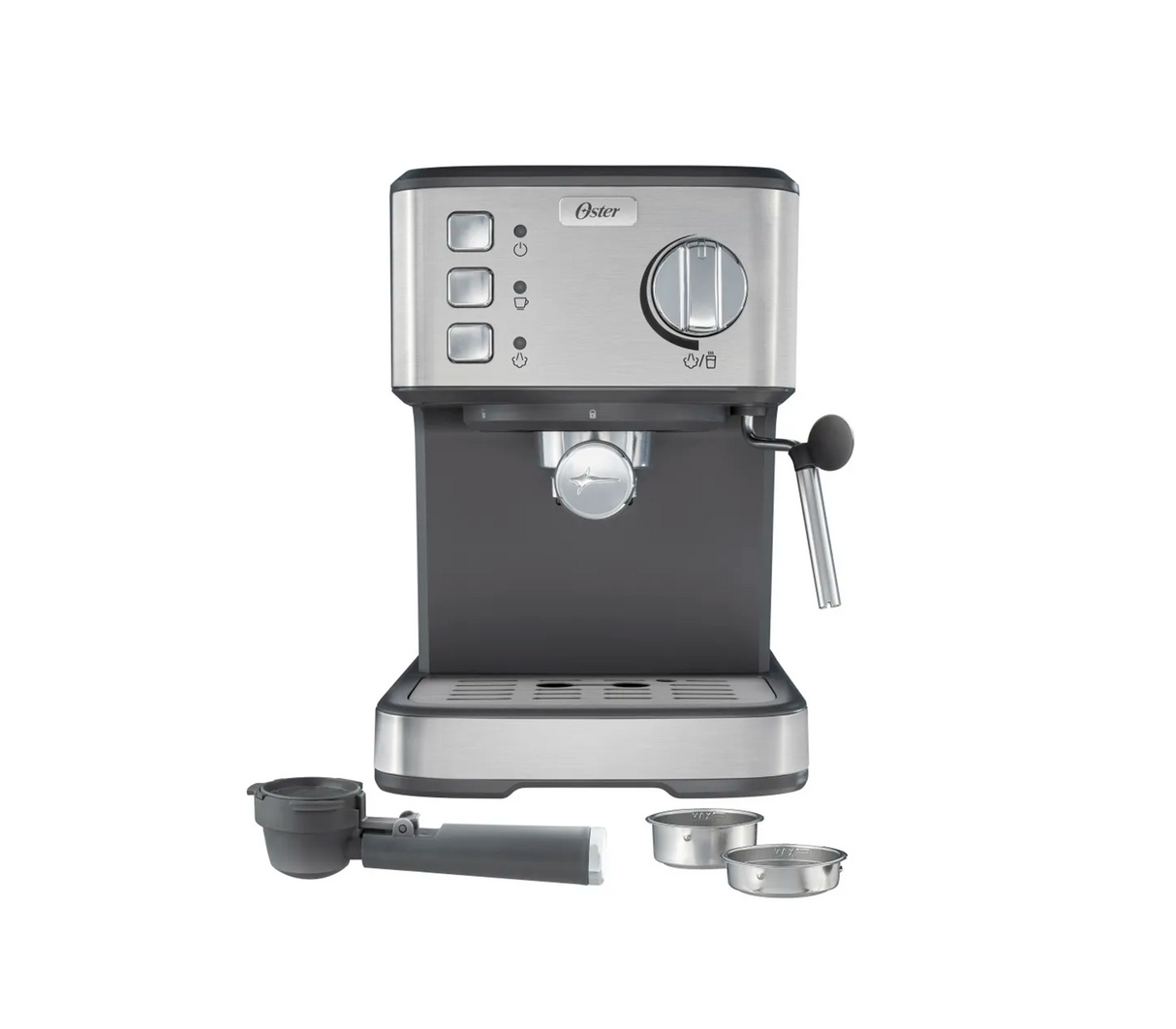 Cafetera compacto 15 bar 2 espresso x ciclo Oster