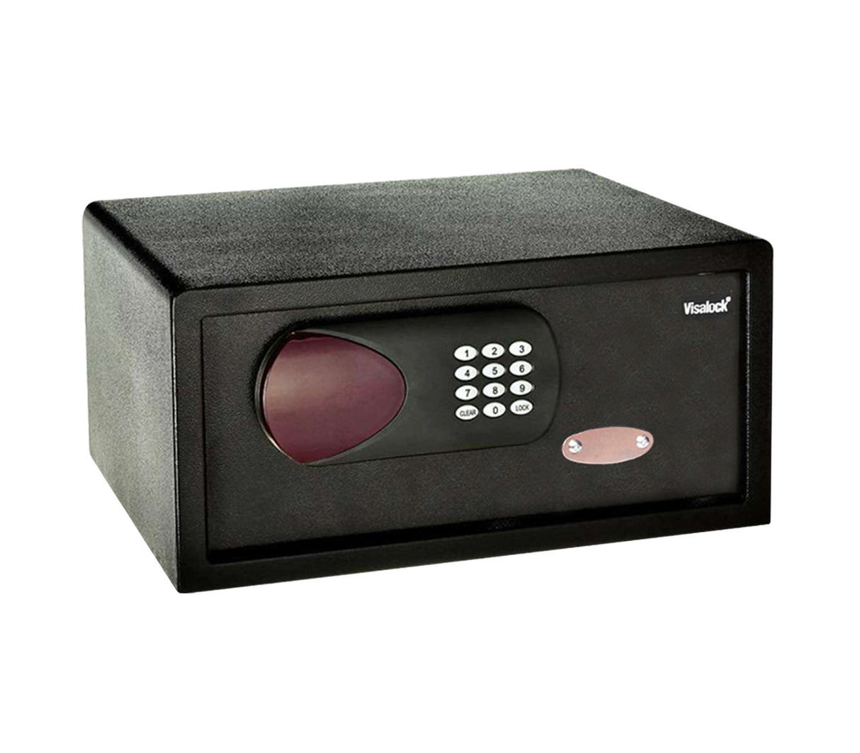 Caja Fuerte Rectangular Hammer Negra  Visalock