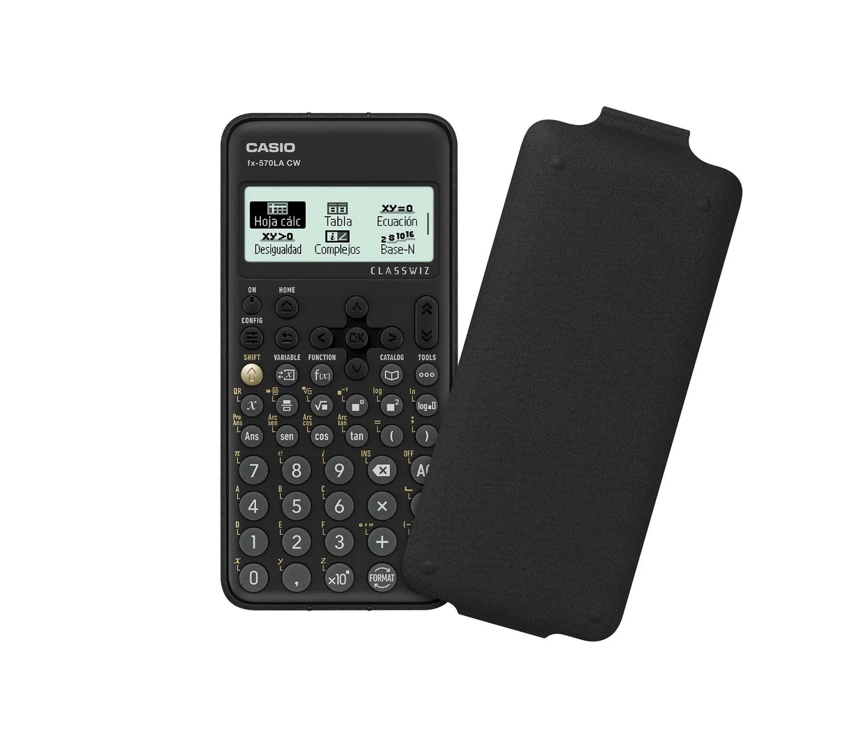 Calculadora científica 553 funciones negra Casio