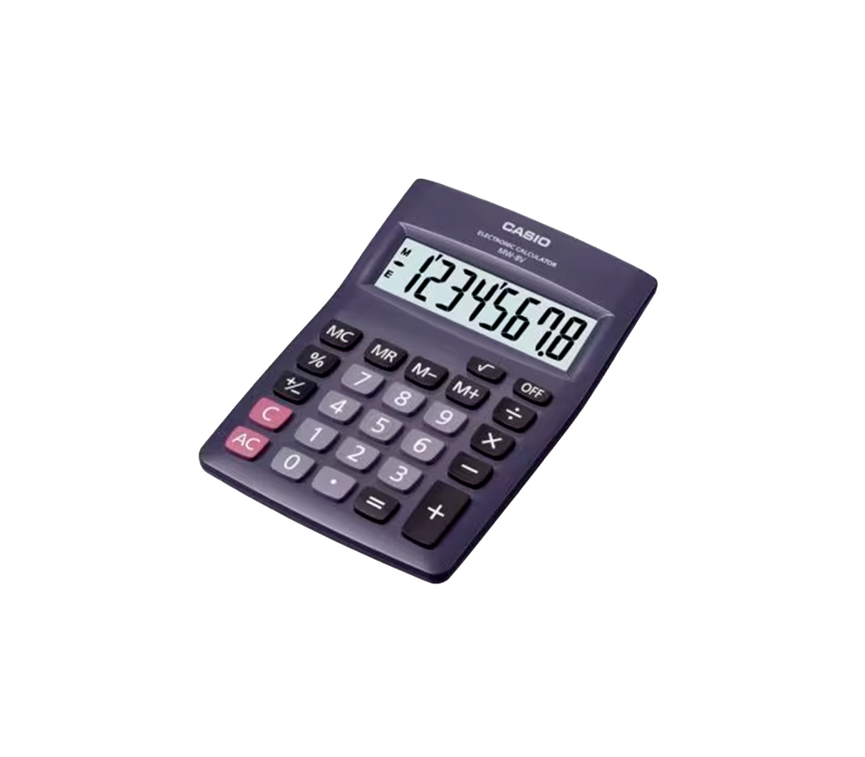 Calculadora de mesa Blanco MW-8V-WE Casio