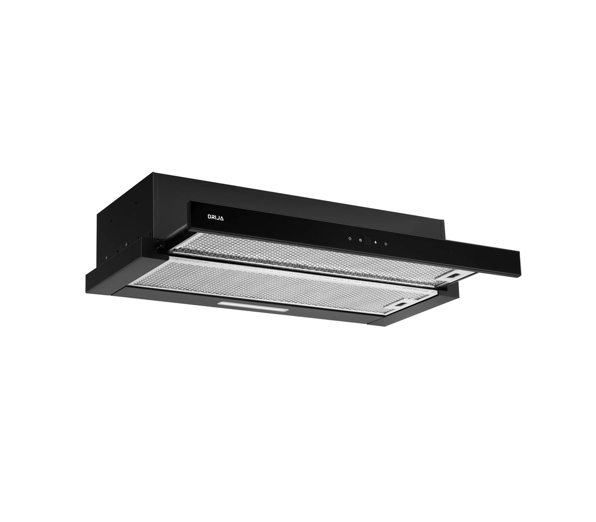 Campana retráctil touch 90cm negra Drija