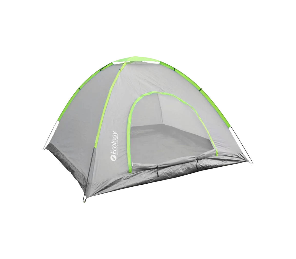 Carpa armable p/4 personas Sunshine gris/verde Ecology