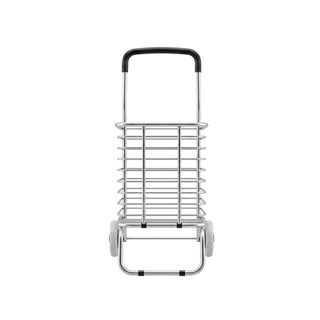 Carrito de mercado plegable rejilla acero inox Pamorde