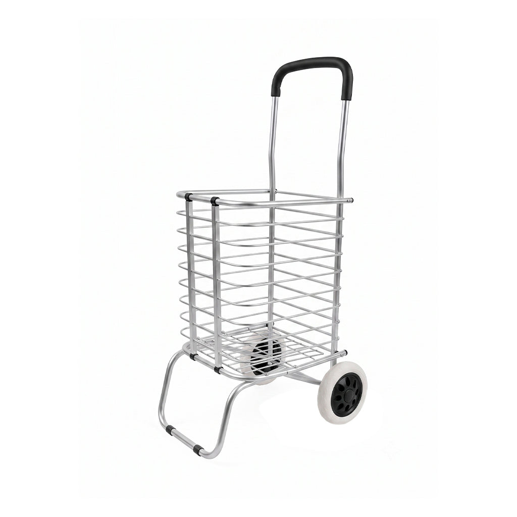 Carrito de mercado plegable rejilla acero inox Pamorde