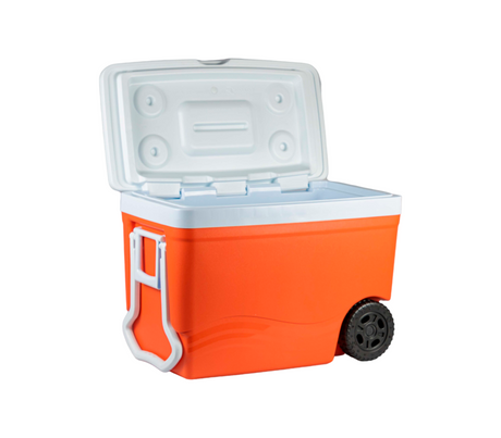 Cava Ice Roller Estándar 58 Qts (55 lt) naranja Decocar