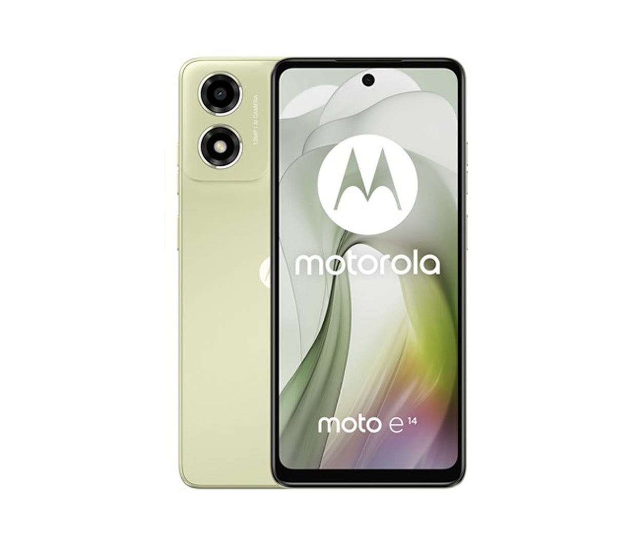 Celular Moto E14 c/forro 2+2GB/64GB Verde Motorola