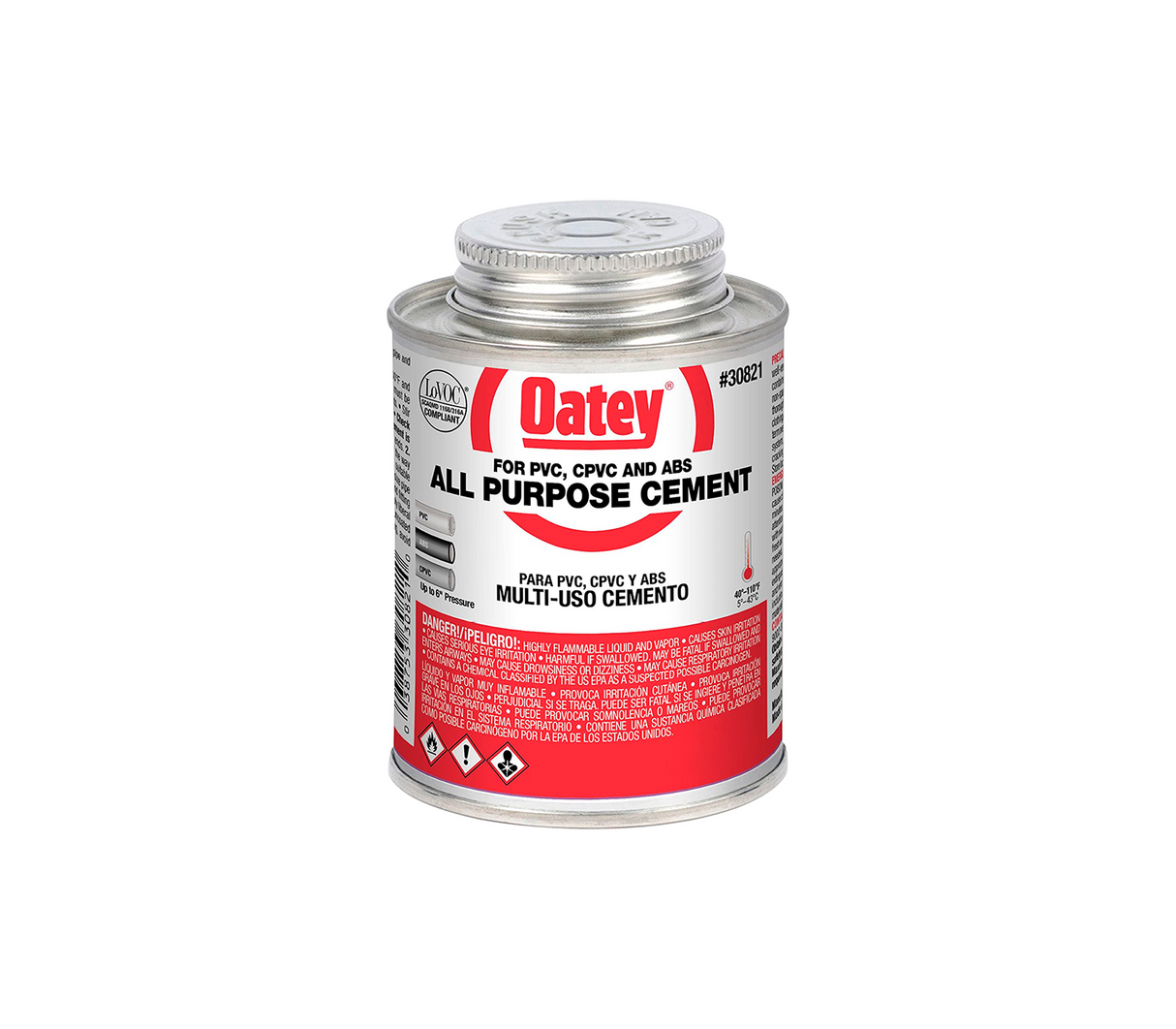 Pegamento multi-uso pvc/cpvc/abs beige 118ml Oatey