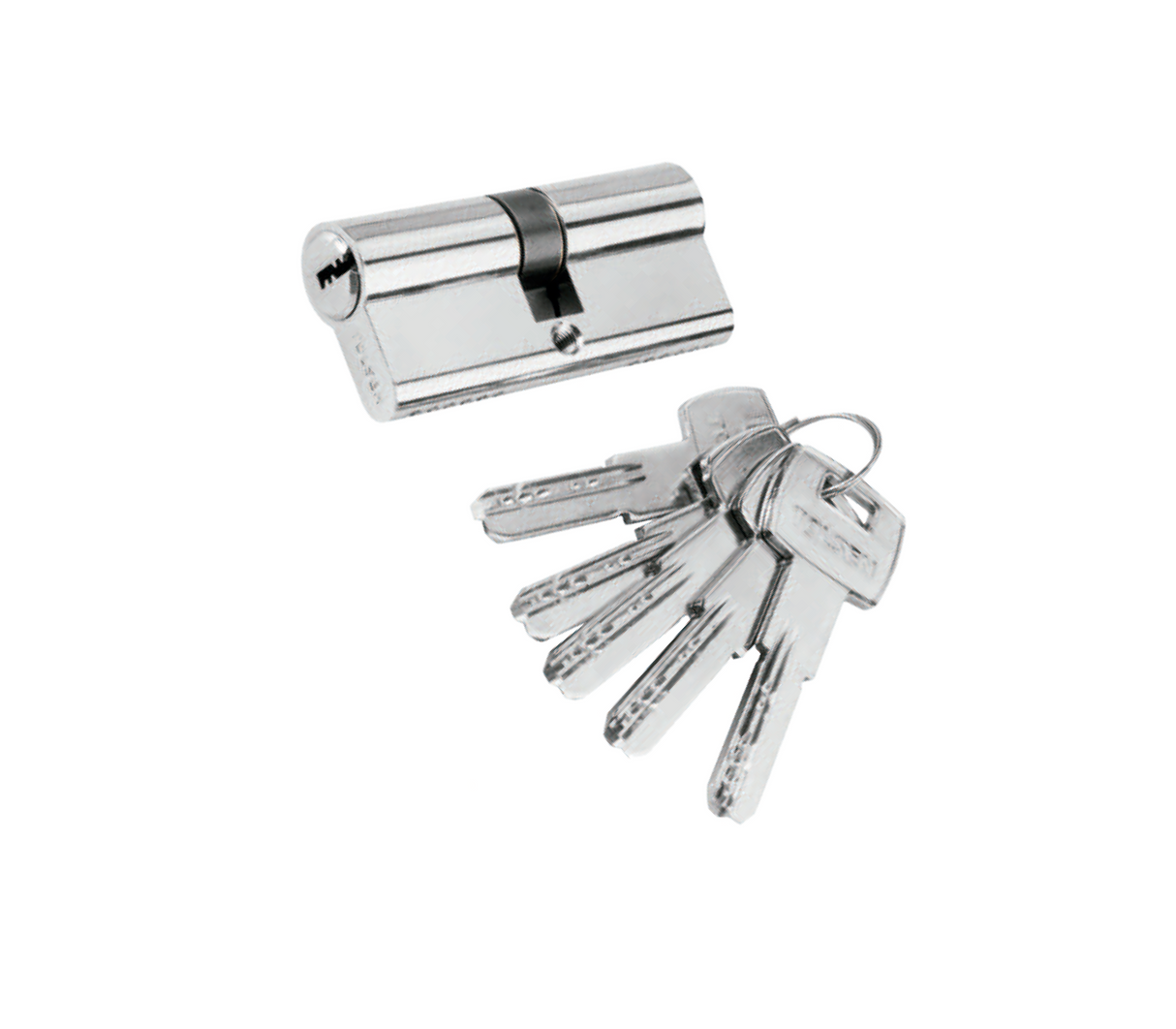 Cilindro de seguridad 60mm interno t/ multilock acero Tolsen