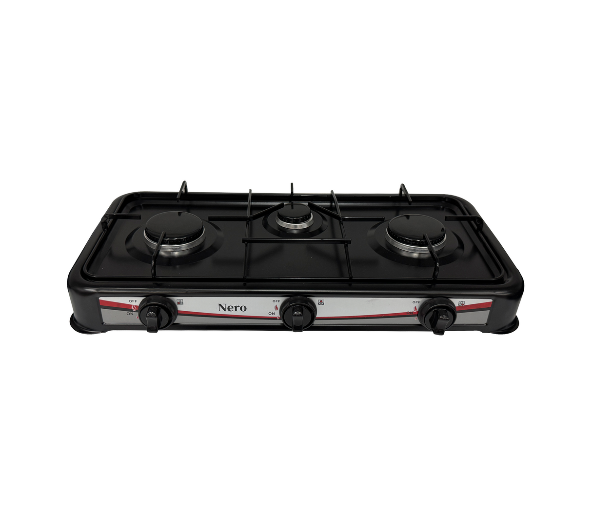 Cocina a gas de mesa 3h gris Nero