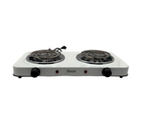 Cocina eléctrica 2h de caracol blanca Roccia