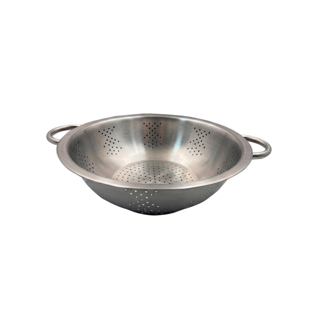 Colador de metal cromado Pamorde