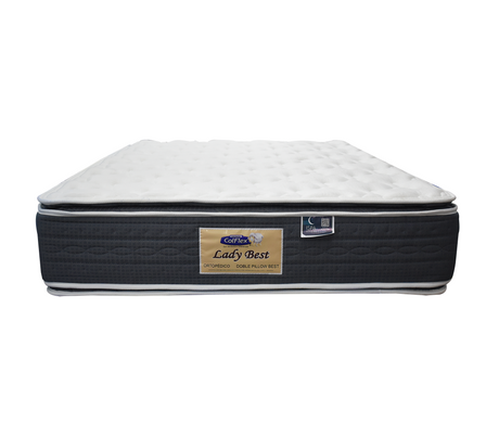 Colchón Matrimonial  Lady Best Ortopédico 2 Pillow Encapsulado Colflex